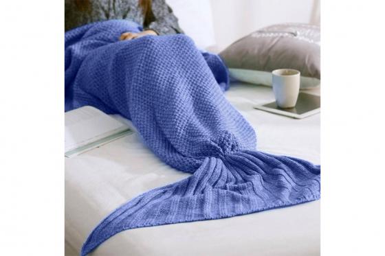 Mermaid Kuscheldecke - Blau  