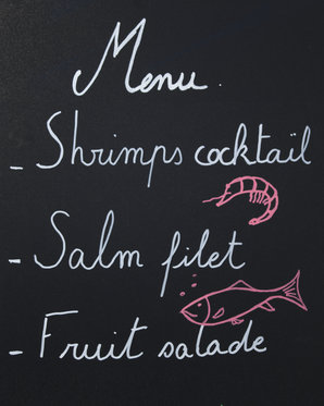 Tableau noir - Rectangle, avec 1 stylo  