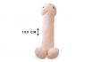 Cuscino pene XL - 100 cm - bianco 1