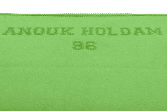 Serviette microfibre verte - Avec personnalisation 1 