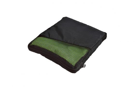 Serviette microfibre verte - Avec personnalisation 2 