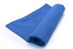 Serviette microfibre bleue - Avec personnalisation 