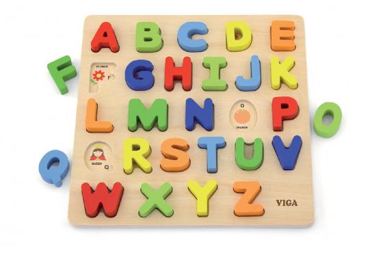 Puzzle en bois - Alphabet  