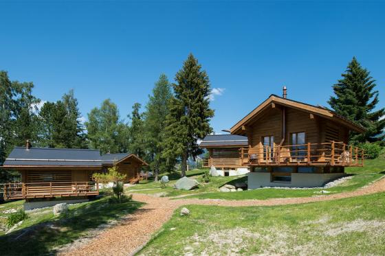 Chalet-Übernachtung -  inkl. privater Whirlpool für 2 Personen  