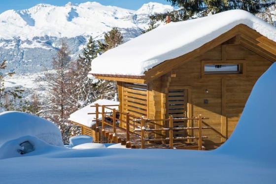 Chalet-Übernachtung -  inkl. privater Whirlpool für 2 Personen 9 