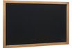 Memo Board - Tableau noir avec cadre en bois 8