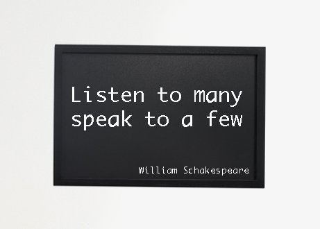 Memo Board - Tableau noir avec cadre en bois 4 