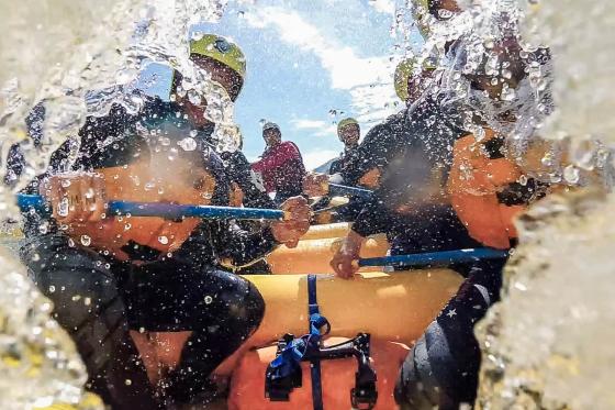 Rafting sur le Rhône - Dans le parc naturel de Finges pour 2 personnes 1 