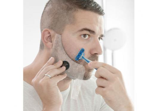 Rasierschablone - Optimales Rasier-Ergebnis  