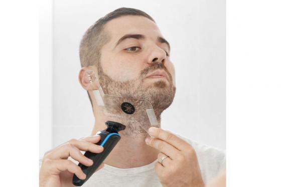 Rasierschablone - Optimales Rasier-Ergebnis 3 