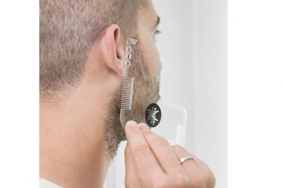 Rasierschablone - Optimales Rasier-Ergebnis 4 