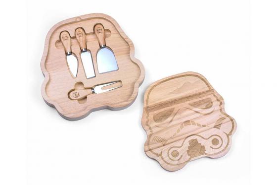 Stormtrooper  Käsebrett - inkl. Messer-Set  