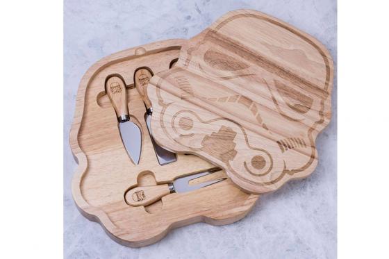 Stormtrooper  Käsebrett - inkl. Messer-Set 2 