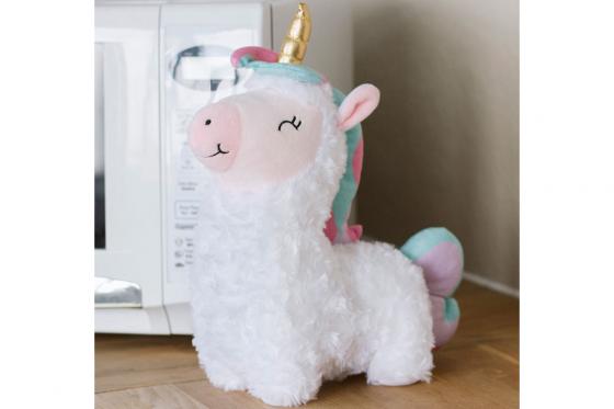 Wärmekuscheltier Lamacorn - für die Mikrowelle 1 