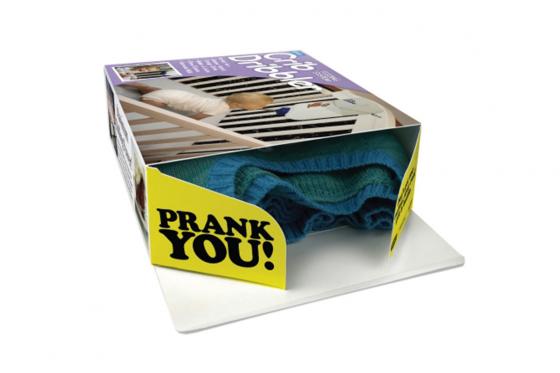 Scherzverpackung - Baby-Fütterungsflasche 4 