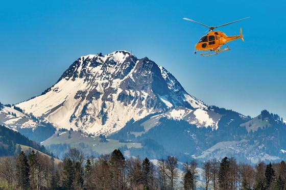 Héli-Fondue au Moléson - Vol de 20 minutes pour 2 personnes, avec fondue incluse  