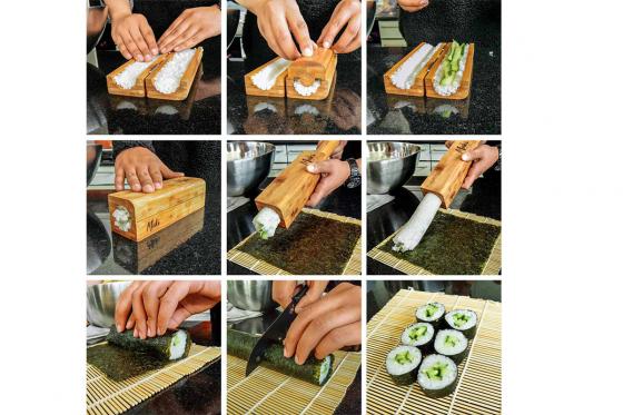 Sushi Maker ''Maki Master'' - aus Bambus 3 