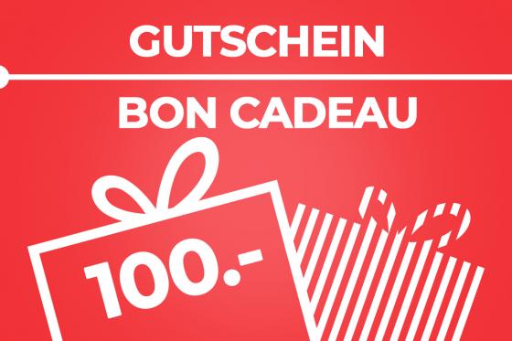 Geschenkgutschein 100.- - Wertgutschein 100 SFr.   