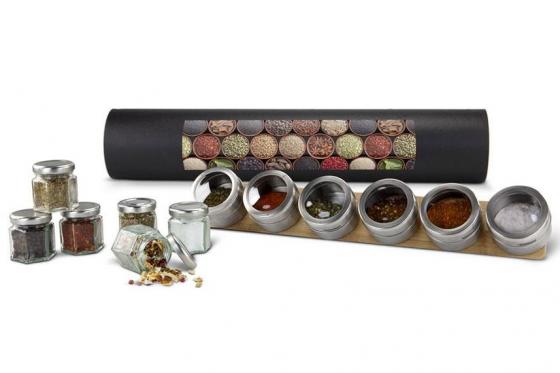 Gewürzrolle XXL - Inkl. 6 Gourmet- Gewürzen 1 