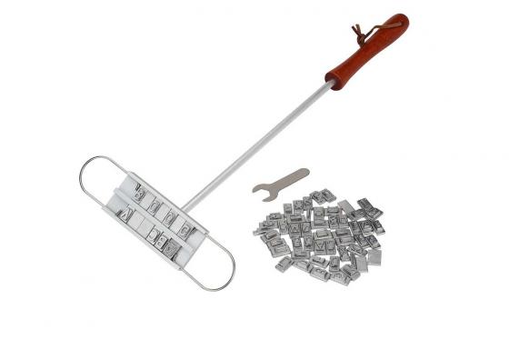 Fer à marquer - pour barbecue, personnalisable 1 