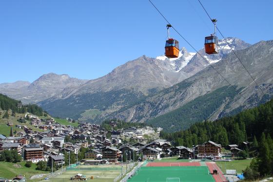  Bike und Wander Woche - Erholung im Wallis (Saas-Fee) für 1 Person  