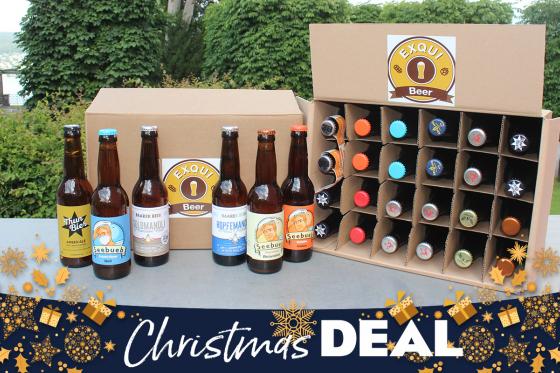 Abonnement de bière - 3 livraisons avec 12 bières artisanales incluses par livraison.  