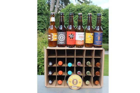 Abonnement de bière - 3 livraisons avec 12 bières artisanales incluses par livraison. 1 