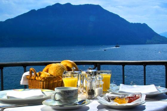 Übernachtung am See für 2 - inkl. Halbpension und Rigi Kaltbad Eintritt 1 