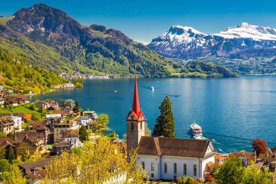 Übernachtung am See für 2 - inkl. Halbpension und Rigi Kaltbad Eintritt 18 