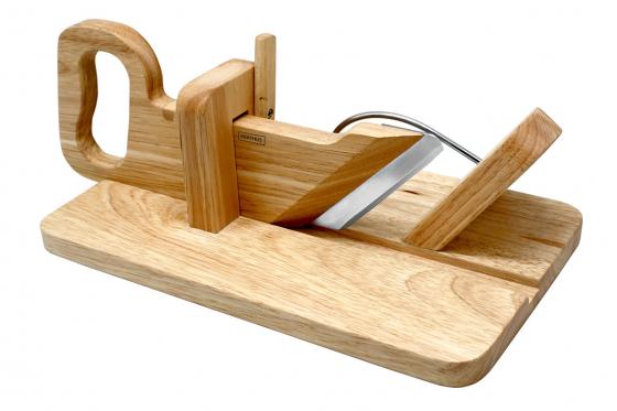 Trancheuse rustique - en bois d'épicéa  1 