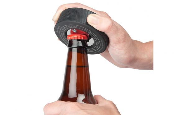 Puck Flaschenöffner - Hockey-Puck  