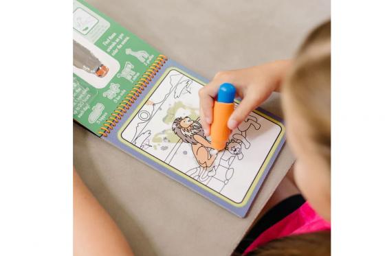 Malbuch Safari - mit nachfüllbarem Wasser-Maler 2 