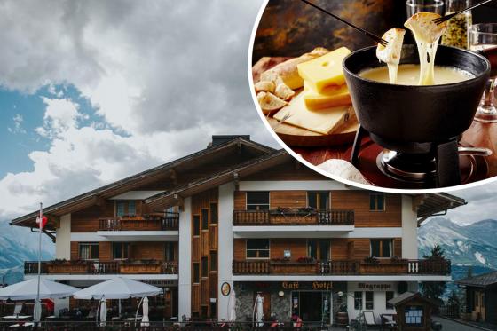 Séjour détente à Veysonnaz - Nuitée en chambre double, accès au spa, petit déjeuner et fondue  