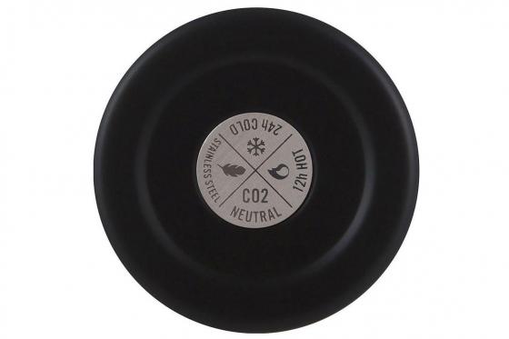 Thermosflasche Tuxedo Black - von 24Bottles, mit Gravur 1 