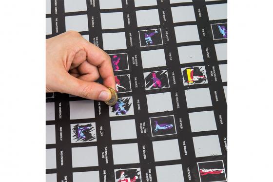 Poster à gratter 100 Kamasutra - Ultimative Bucket List 2 