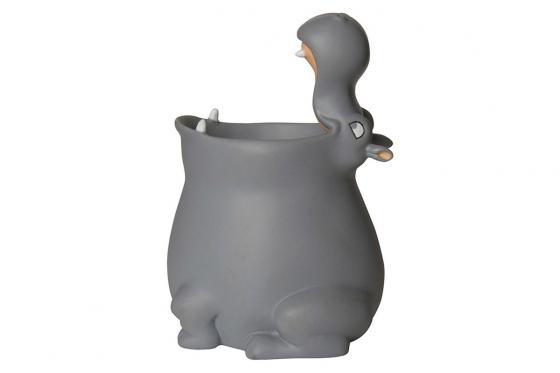 Verre pour brosse à dent  - hippopotame 1 