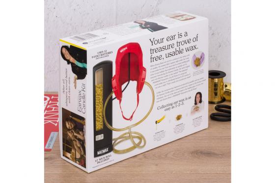 Scherzverpackung - Kerzen aus Ohrenschmalz Bastel-Set 2 