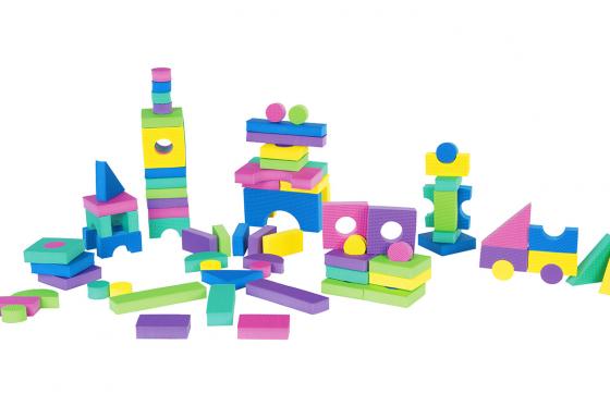 Blocs de construction souples - plus de 90 pièces  
