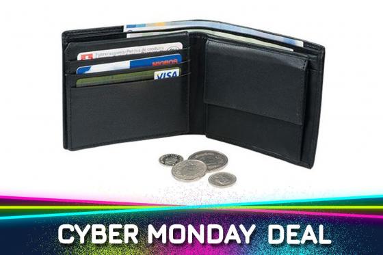 Leder Portemonnaie - mit Lasergravur  