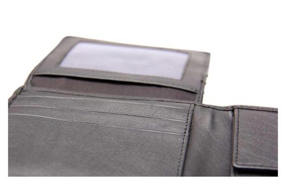 Leder Portemonnaie - mit Lasergravur 2 