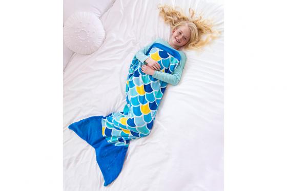 Couverture sirène - Wave Blue 1 