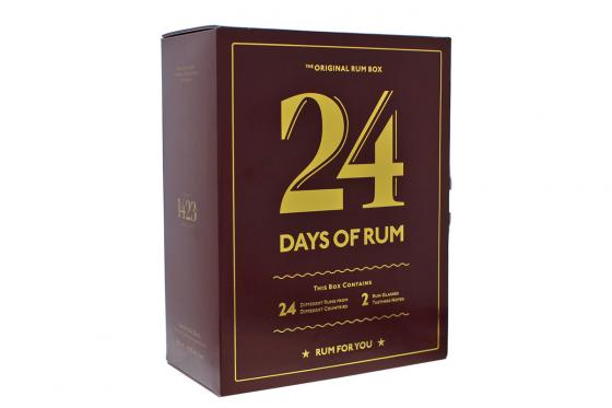 Rum Adventskalender - mit Gravur 1 