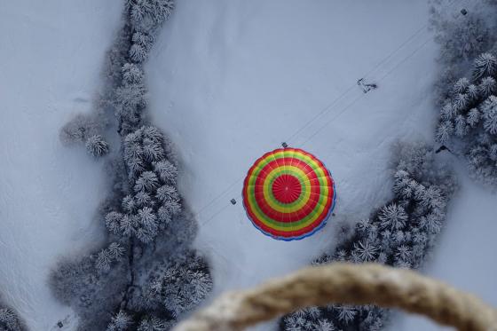 Vol spécial en montgolfière - Durée de 2 heures avec partie en haute altitude - 1 personne 7 