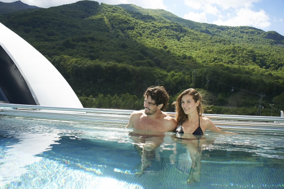 Wasserpark und Spa für 2 - Badespass & Wellness im Tessin  