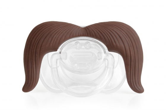 Schnuller - mit Cowboy-Schnauz 1 