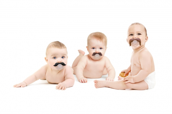 Schnuller - mit Cowboy-Schnauz 3 