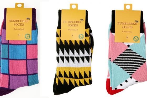 Socken Abonnement - 12 Monate Farbenfrohe Sockenlieferung für 1 Person 12 