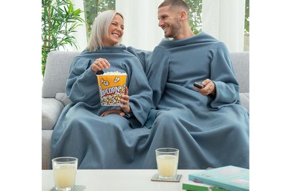 Double Ärmeldecke - für 2 Personen  