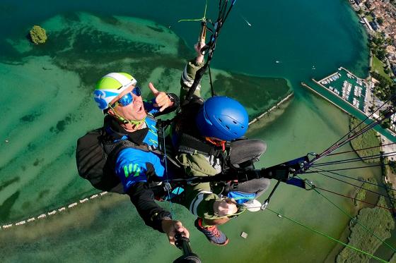 Vol en parapente  - Biplace dans la région du Léman pour 1 personne 3 