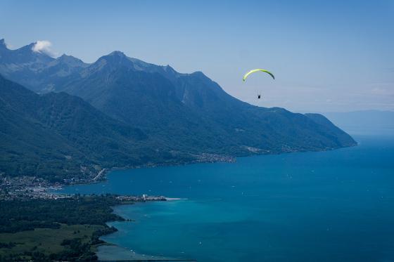Vol en parapente  - Biplace dans la région du Léman pour 2 personnes 5 